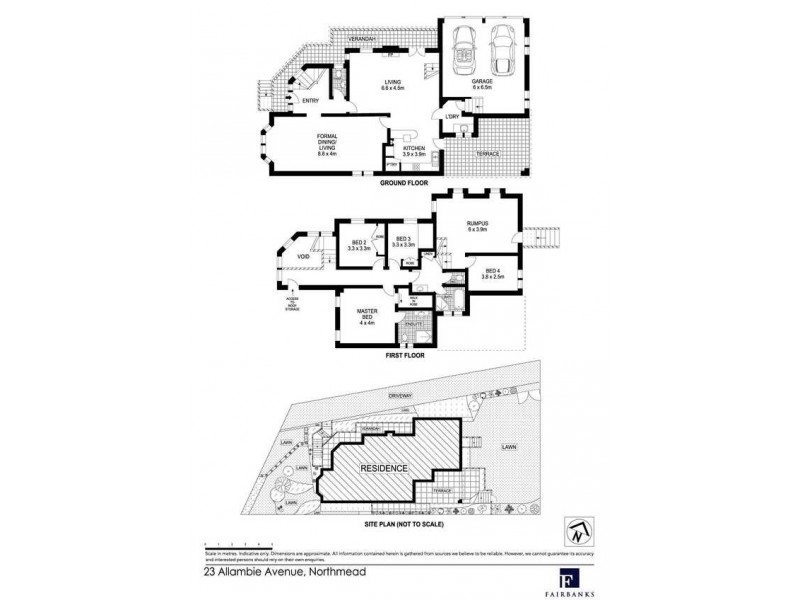 23 Allambie Avenue, Northmead NSW 2152 Floorplan