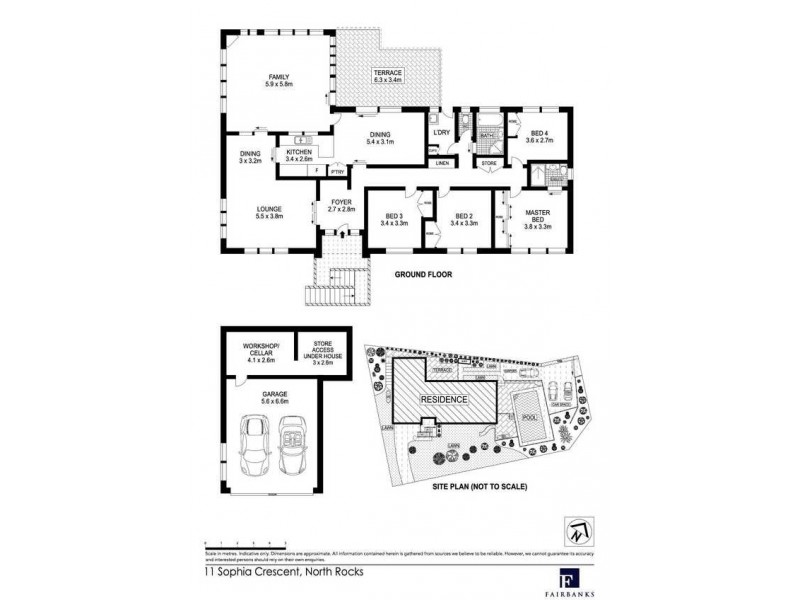 11 Sophia Crescent, North Rocks NSW 2151 Floorplan