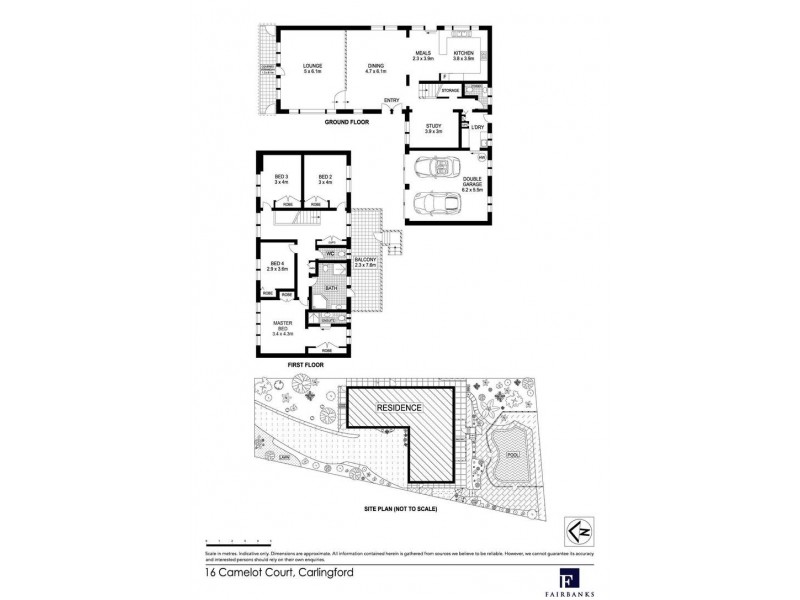 16 Camelot Court, Carlingford NSW 2118 Floorplan