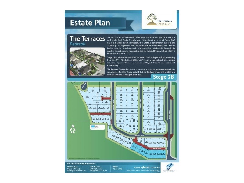 Lot S3,  The Terraces Estate, Pearsall WA 6065