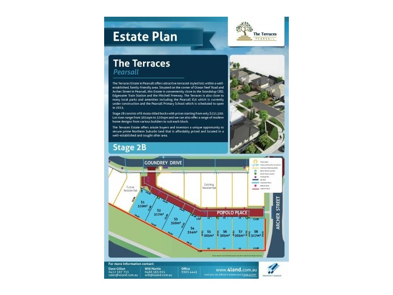 Lot S7,  The Terraces Estate, Pearsall WA 6065