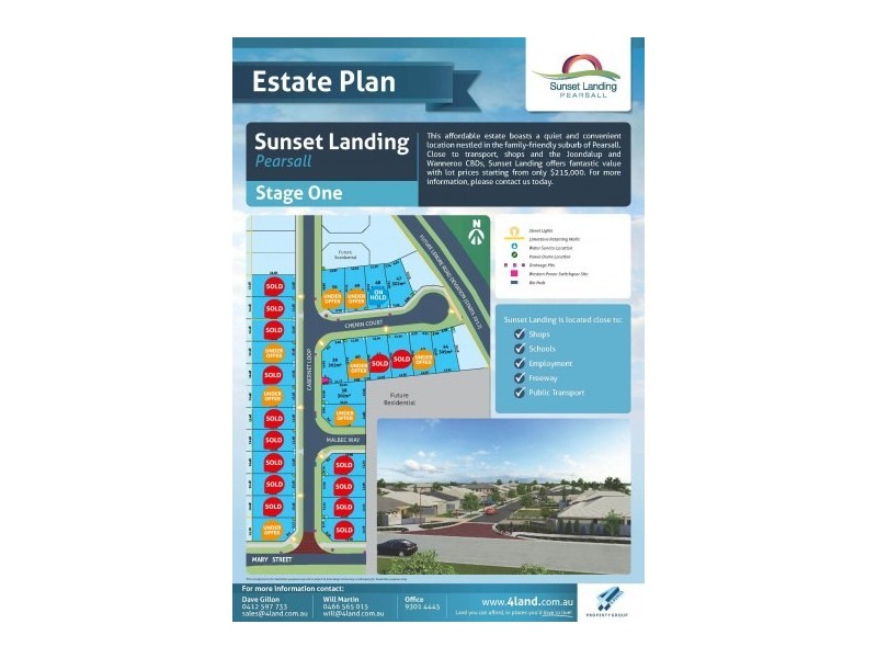 Lot 38,  Sunset Landing Estate, Pearsall WA 6065