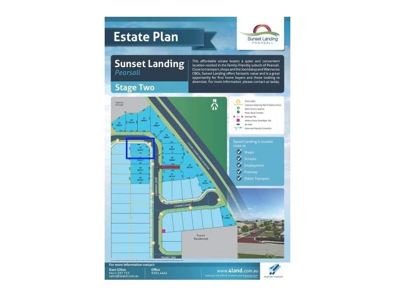 Lot 17, Cabernet Loop, Pearsall WA 6065