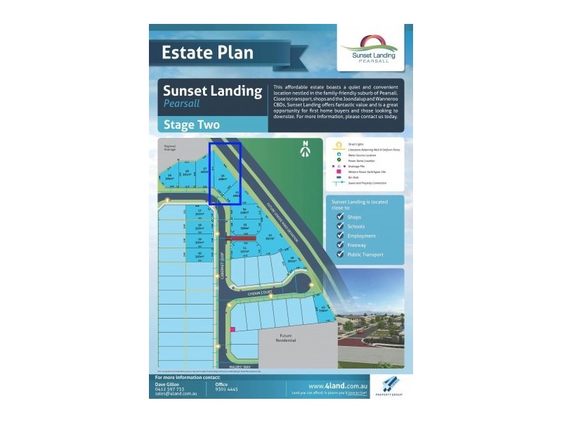 Lot 56,  Cabernet Loop, Pearsall WA 6065