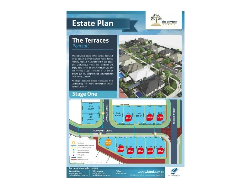 Lot 179,  The Terraces Estate, Pearsall WA 6065