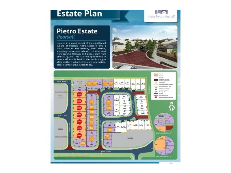 Lot 401,  Pietro Estate, Pearsall WA 6065