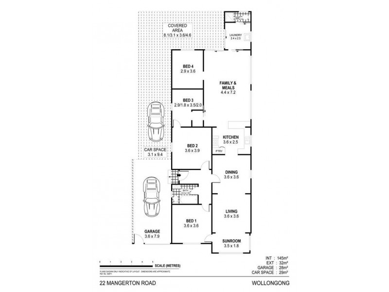 22 Mangerton Road, Wollongong NSW 2500 Floorplan