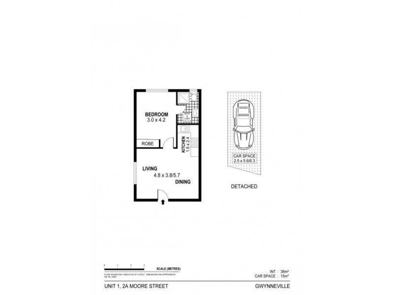 1/2a Moore Street, Gwynneville NSW 2500 Floorplan