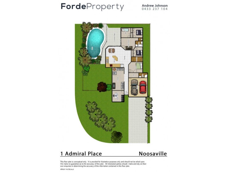 1 Admiral Place, Noosaville QLD 4566 Floorplan