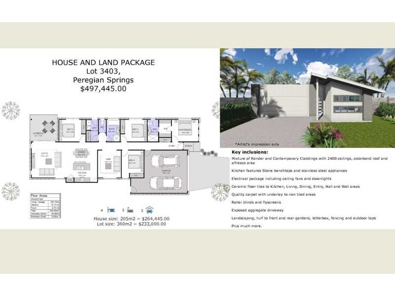 Level lot 3403/. Ridgeview Drive, Peregian Springs QLD 4573 Floorplan