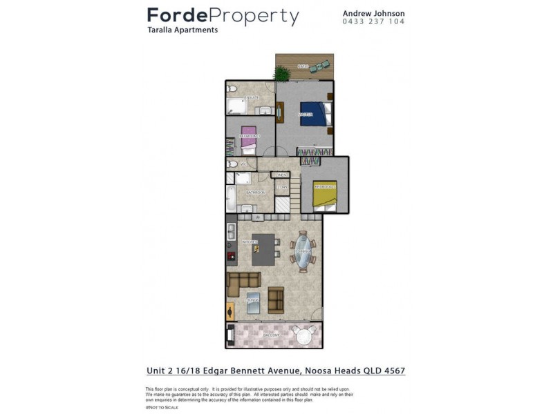 .2/18 Edgar Bennett Avenue, Noosa Heads QLD 4567 Floorplan