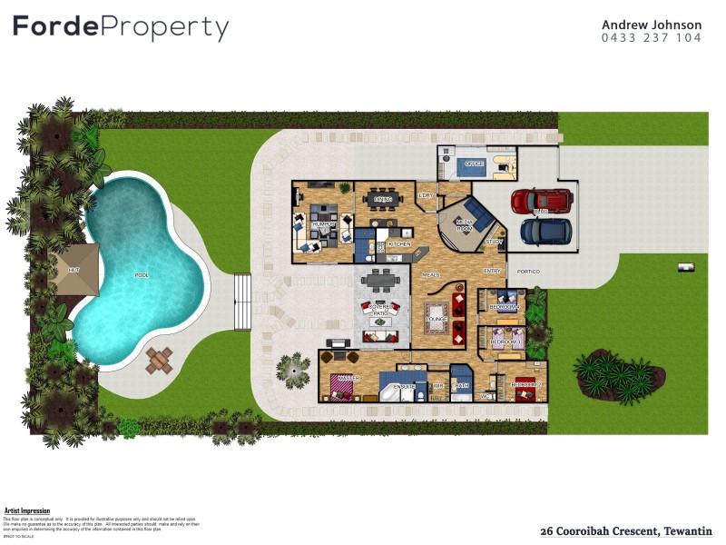 26 Cooroibah Crescent, Tewantin QLD 4565 Floorplan