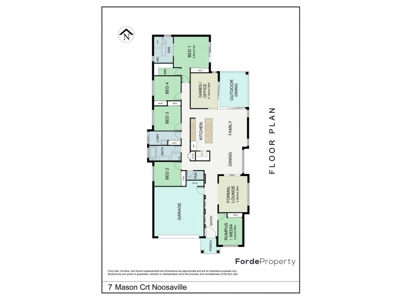 7 Mason Court, Noosaville QLD 4566 Floorplan