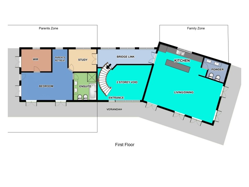 1/478 Dath Henderson Road, Tinbeerwah QLD 4563 Floorplan