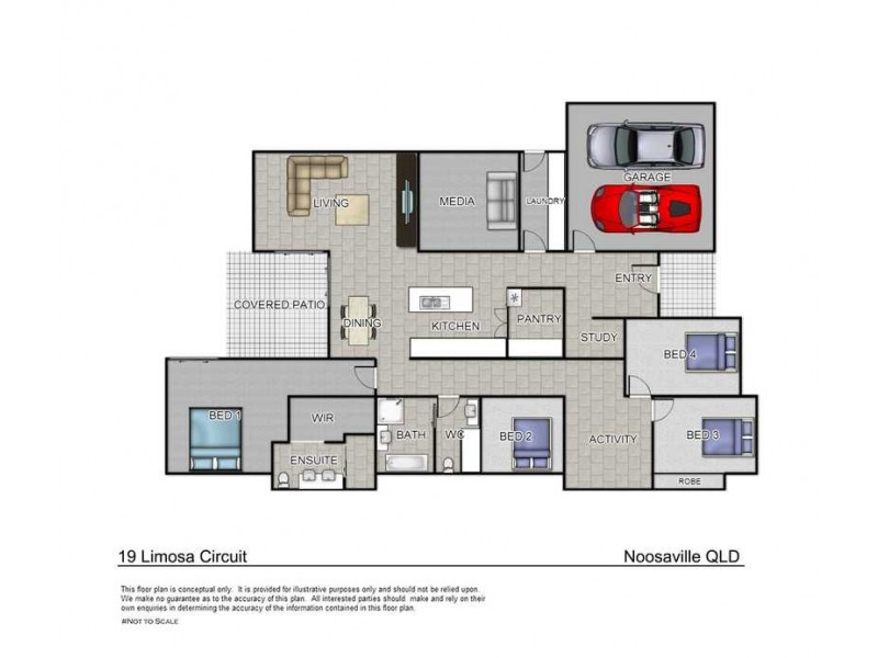 19 Limosa Circuit, Noosaville QLD 4566 Floorplan
