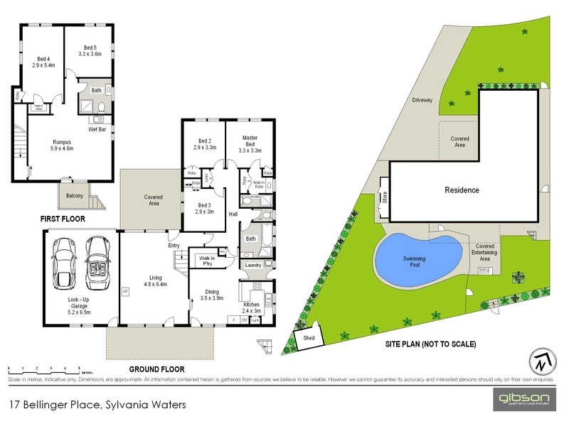 17 Bellinger Place, Sylvania Waters NSW 2224 Floorplan