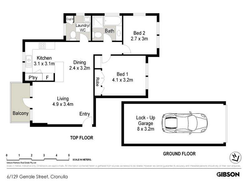 6/129 Gerrale Street, Cronulla NSW 2230 Floorplan