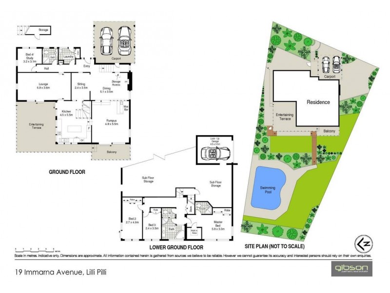 19 Immarna Avenue, Lilli Pilli NSW 2229 Floorplan
