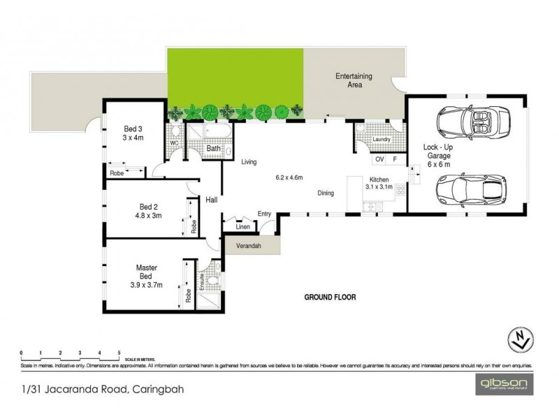 1/31 Jacaranda Road, Caringbah NSW 2229 Floorplan