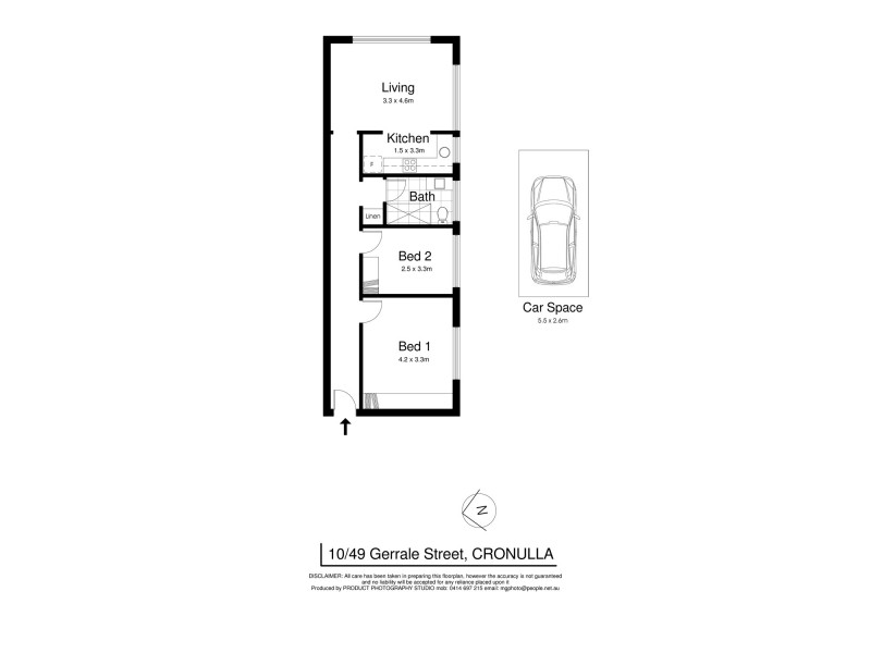 10/49 Gerrale Street, Cronulla NSW 2230 Floorplan