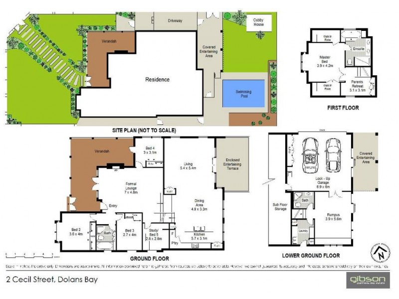 2 Cecil Street, Dolans Bay NSW 2229 Floorplan