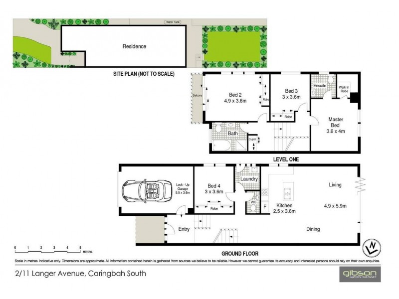 2/11 Langer Avenue, Caringbah South NSW 2229 Floorplan