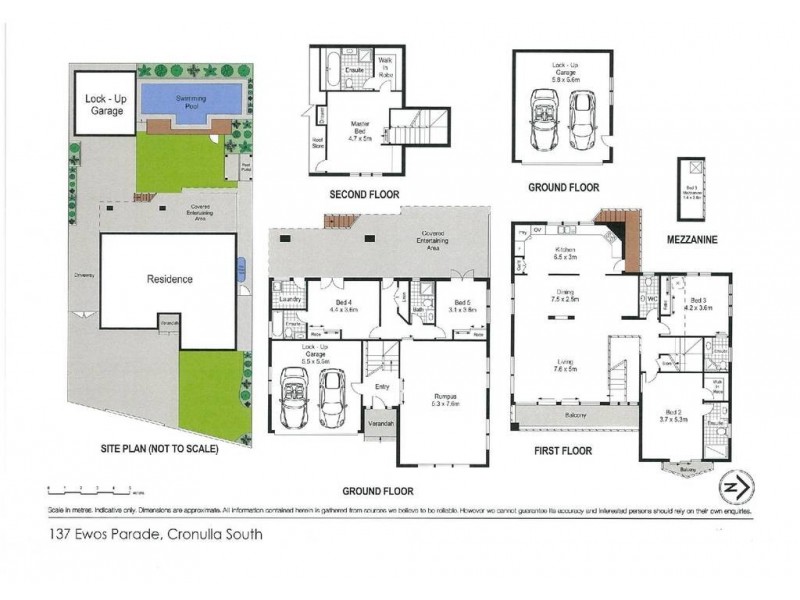 137 Ewos Parade, Cronulla NSW 2230 Floorplan