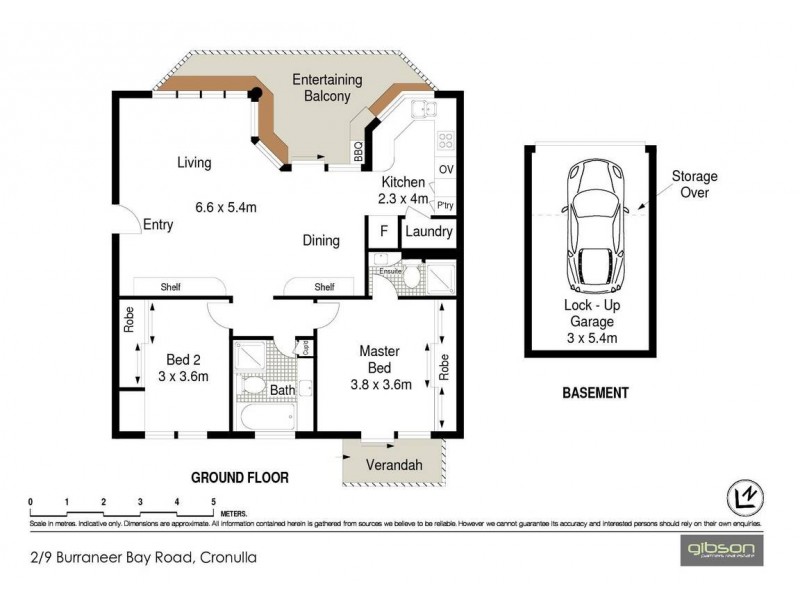 2/9 Burraneer Bay Road, Cronulla NSW 2230 Floorplan