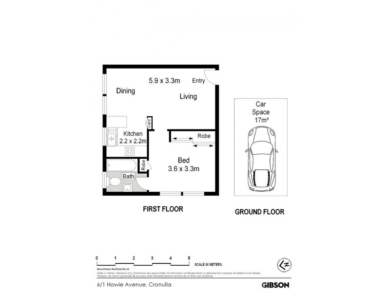 6/1 Howie Avenue, Cronulla NSW 2230 Floorplan