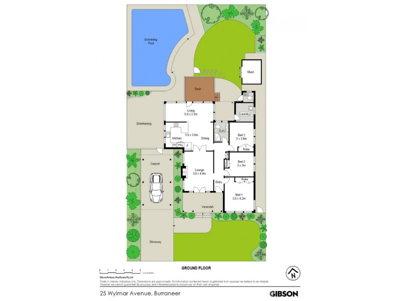 25 Wylmar Avenue, Burraneer NSW 2230 Floorplan