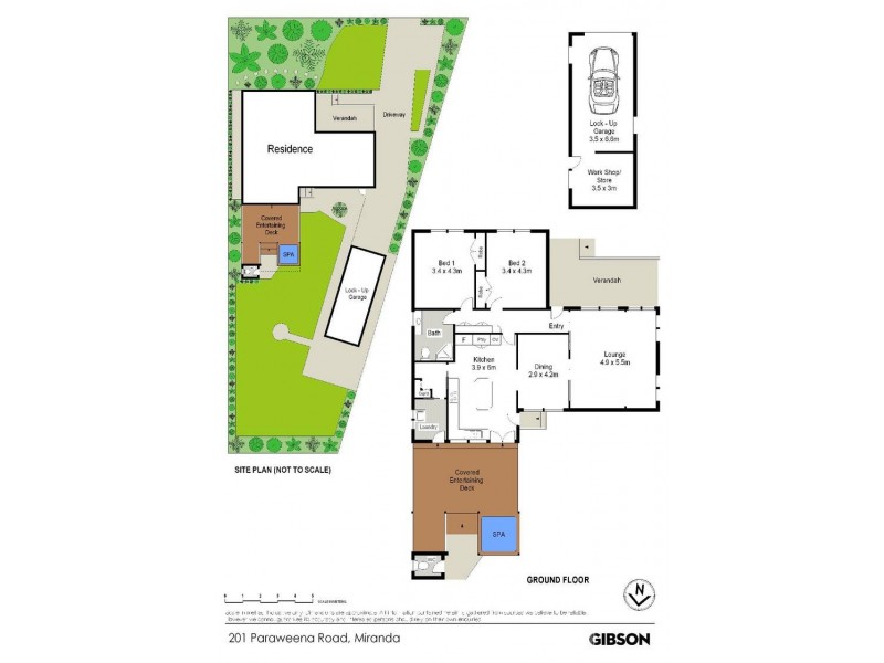 201 Parraweena Street, Miranda NSW 2228 Floorplan