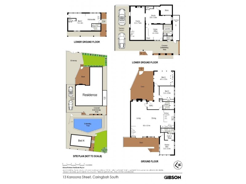 13 Kanoona Street, Caringbah South NSW 2229 Floorplan
