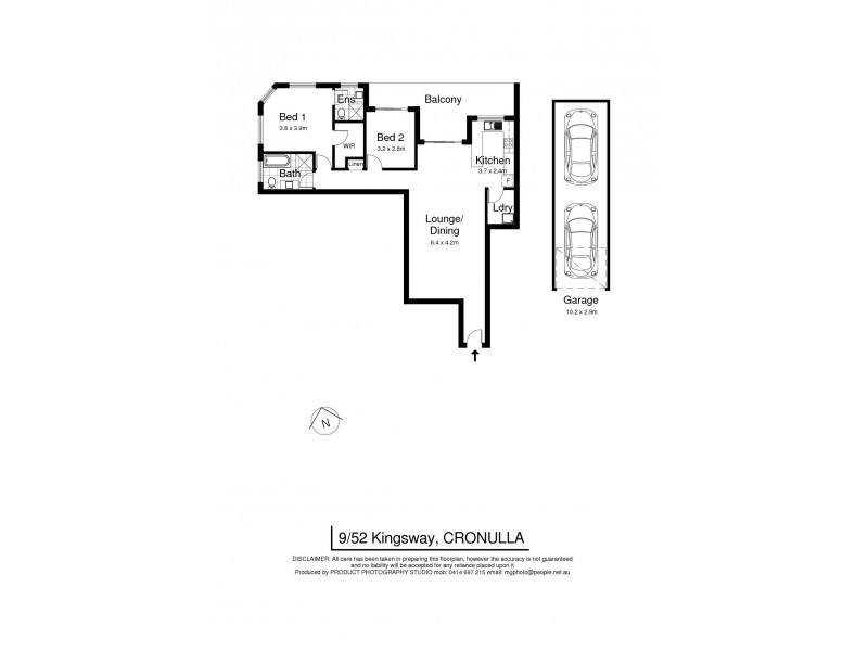 9/52 Kingsway, Cronulla NSW 2230 Floorplan