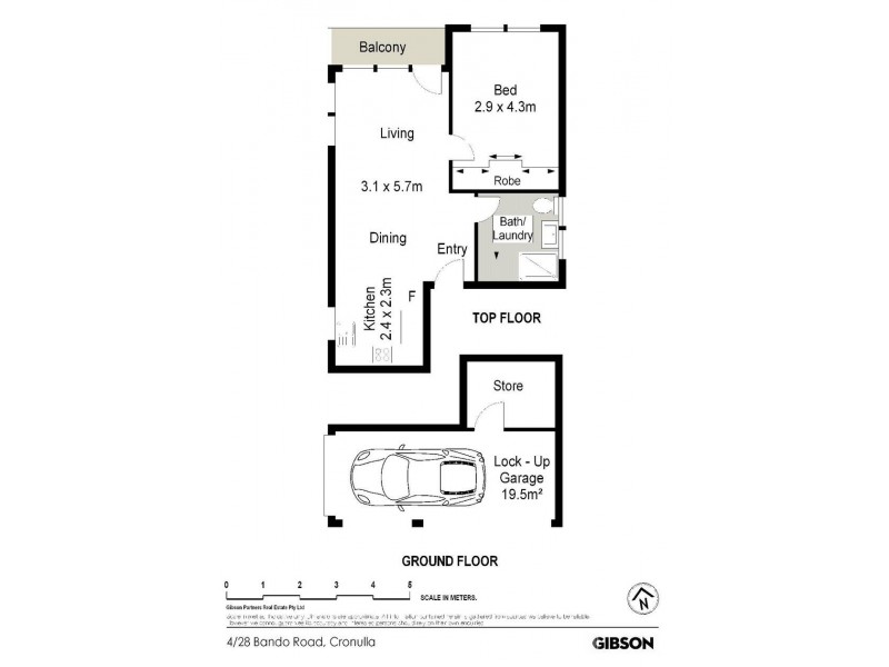 4/28 Bando Road, Cronulla NSW 2230 Floorplan