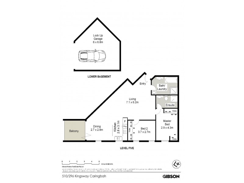 510/296 Kingsway, Caringbah NSW 2229 Floorplan