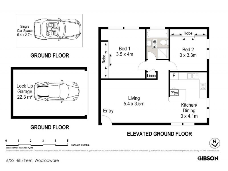 6/22 Hill Street, Woolooware NSW 2230 Floorplan