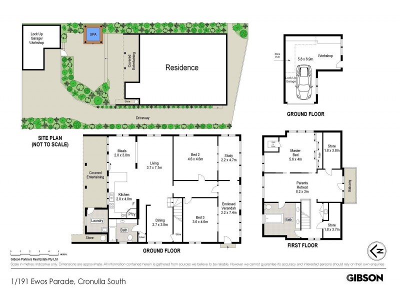 1/191 Ewos Parade, Cronulla NSW 2230 Floorplan