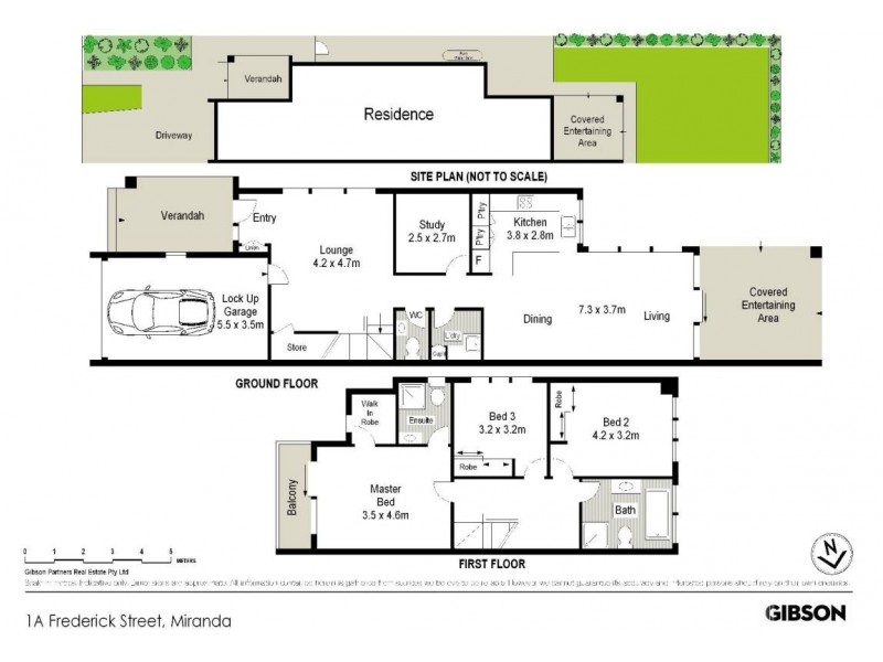 1 Frederick Street, Miranda NSW 2228 Floorplan