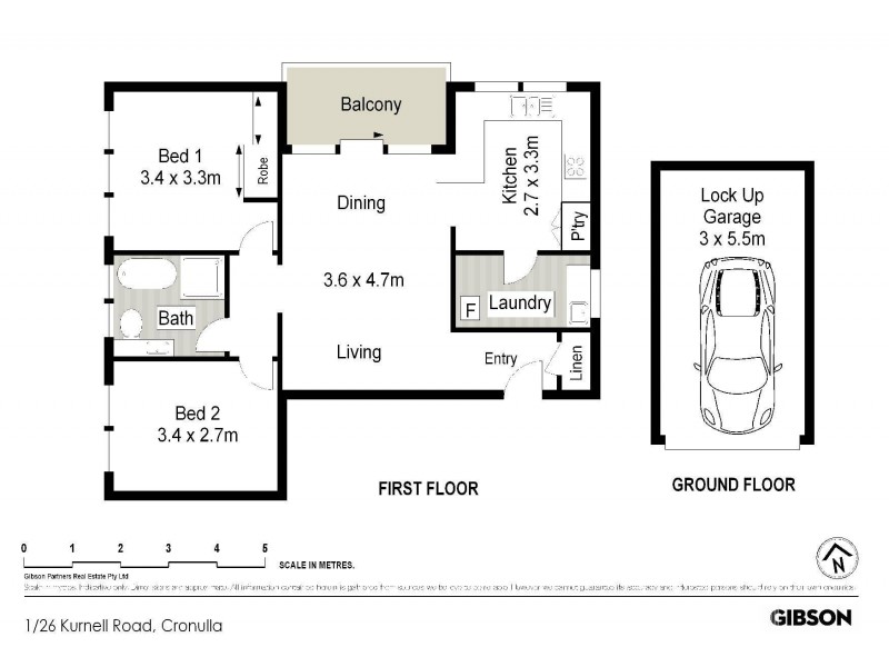 1/26 Kurnell Road, Cronulla NSW 2230 Floorplan
