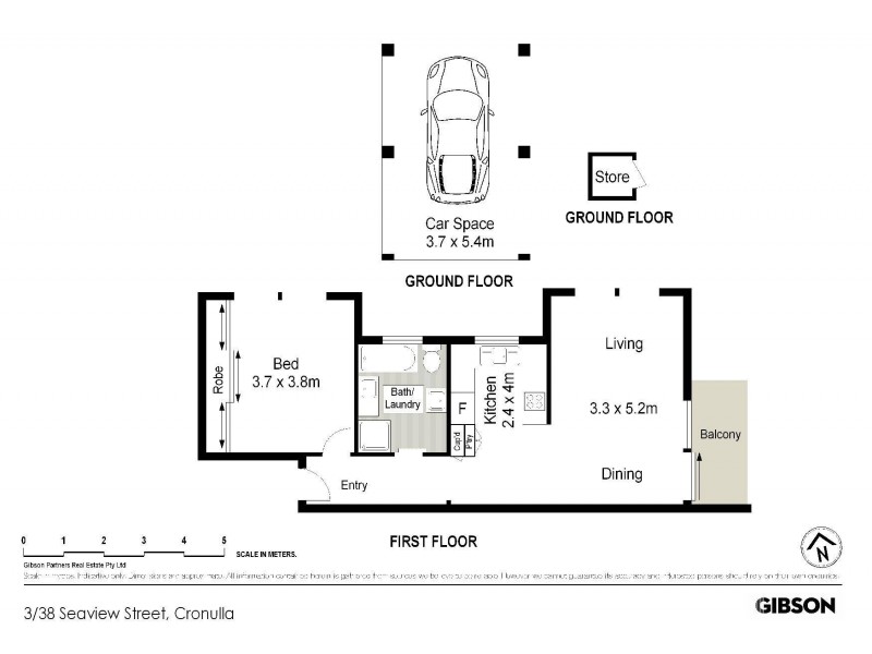 3/38 Seaview Street, Cronulla NSW 2230 Floorplan