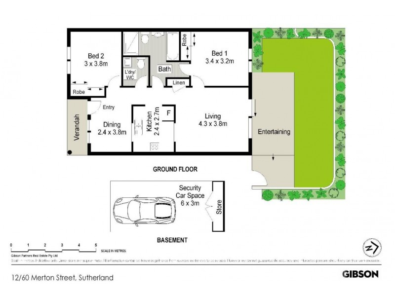 12/60 Merton Street, Sutherland NSW 2232 Floorplan