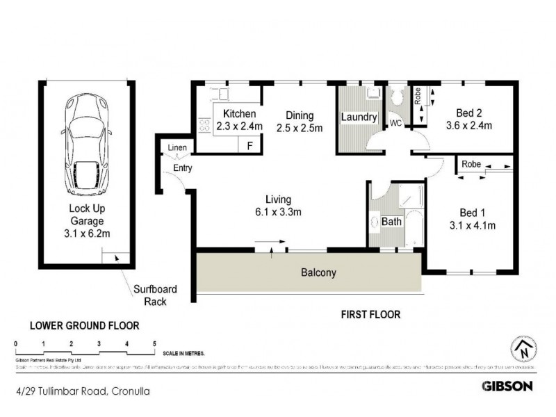 4/29 Tullimbar Road, Cronulla NSW 2230 Floorplan