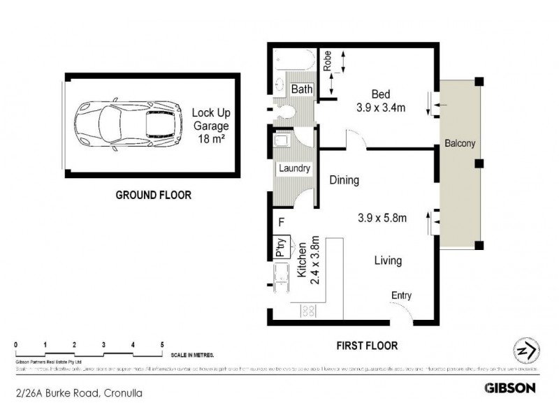 2/26A Burke Road, Cronulla NSW 2230 Floorplan