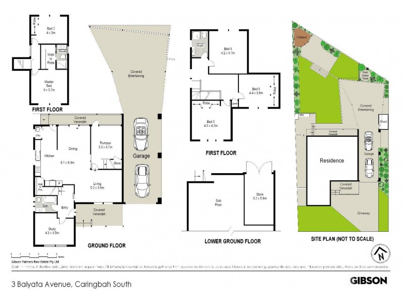 3 Balyata Avenue, Caringbah South NSW 2229 Floorplan