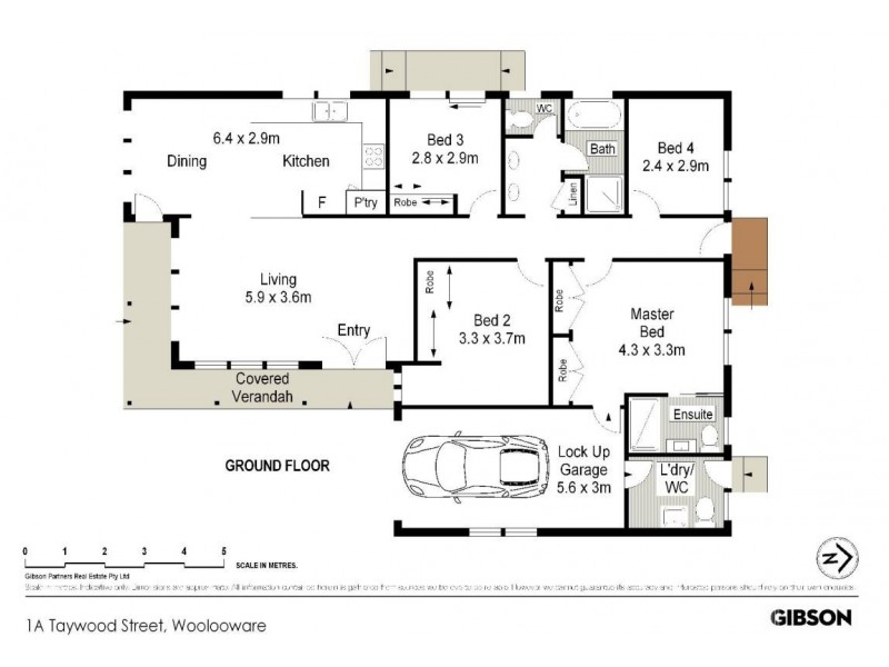 1A Taywood Street, Woolooware NSW 2230 Floorplan