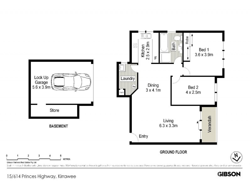 15/614 Princes Highway, Kirrawee NSW 2232 Floorplan
