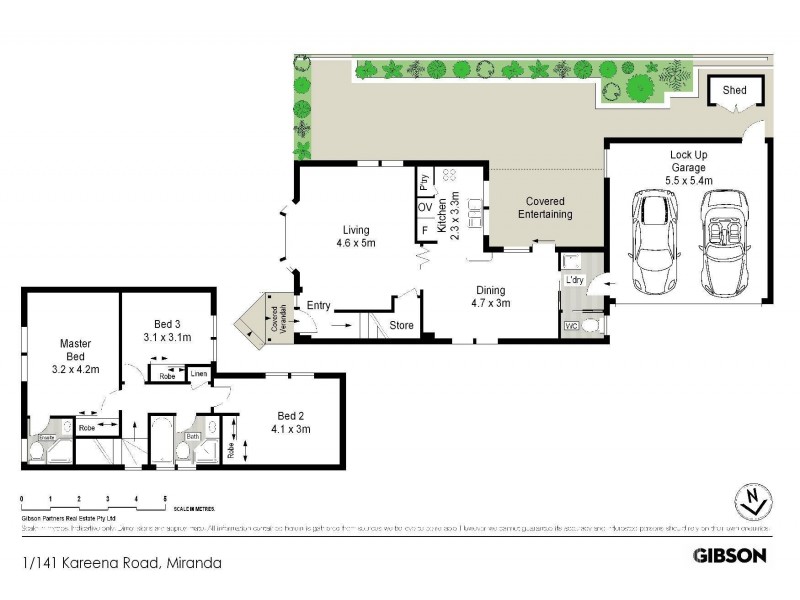 1/141 Kareena Road, Miranda NSW 2228 Floorplan