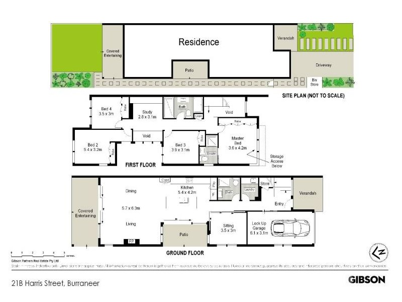 21B Harris Street, Burraneer NSW 2230 Floorplan