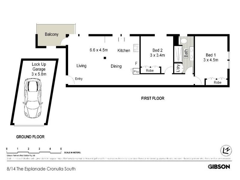 8/14 The Esplanade, Cronulla NSW 2230 Floorplan