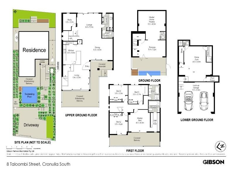 8 Taloombi Street, Cronulla NSW 2230 Floorplan